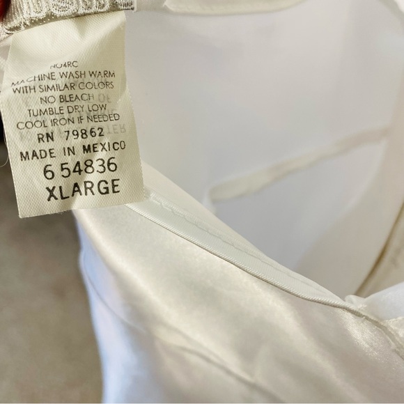 VINTAGE CINEMA ETOILE Satin Babydoll Camisole Nightie - Picture 6 of 7